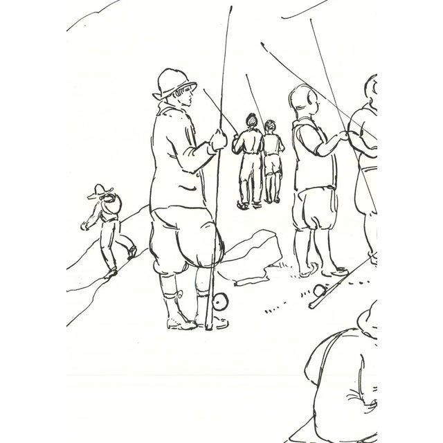 Artist: Y.B.R Title: Swansons Year: Unknown Signed: No Medium: Lithograph Paper Size: 8.5 x 11 inches ( 21.59 x 27.94 cm )...