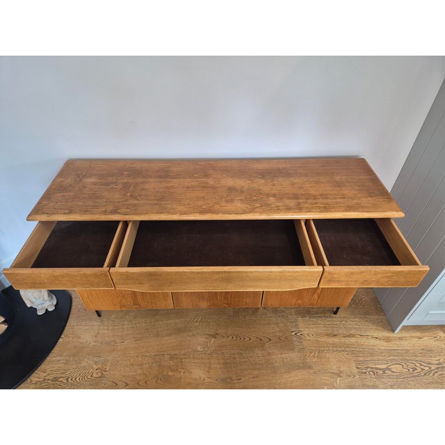 Scandinavian Danish Modern Sm303b Sideboard in Beech from Skovby For Sale - Image 10 of 15