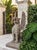 Pair of Monumental Neoclassical Cast Iron Winged Griffin Statues For Sale - Image 12 of 12