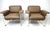 Mid-Century Modern Pace Argenta Upholstered and Lucite Lounge Chairs for Pace Collection For Sale - Image 3 of 17