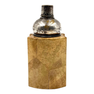 1950s Aldo Tura Mid-Century Modern Cream Parchment Cocktail Shaker