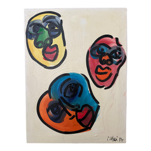 Titled Peter Keil Painting, 1987