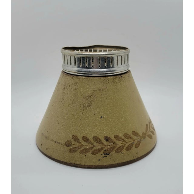 Vintage Toleware Mini Lamp Shades - Set of 5 For Sale - Image 16 of 18