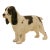 Royal Doulton Cocker Spaniel Hn 1078 – Antique Frederick Daws Design – Black & White Parti-Color, C. 1930s-40s For Sale