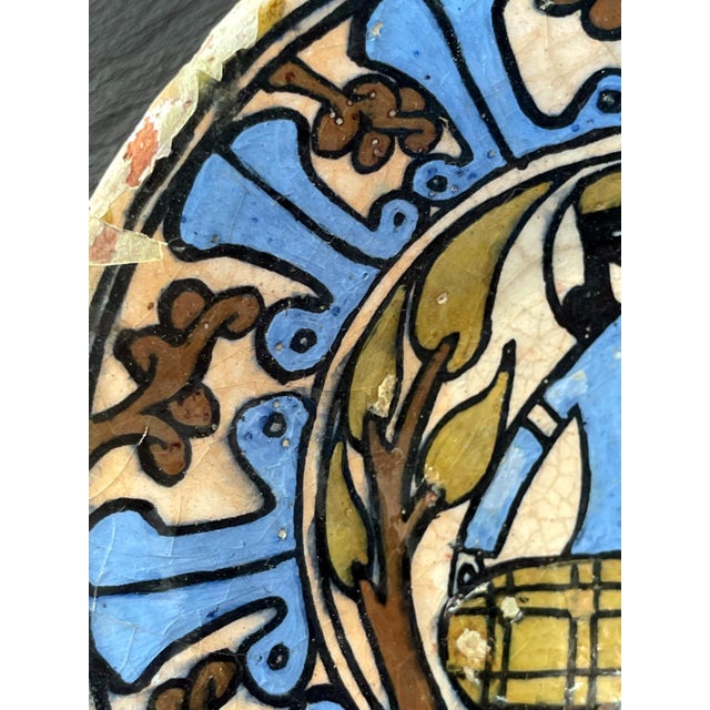 Ceramic Two Islamic Nishapur Glazed Pottery Bowls For Sale - Image 7 of 16