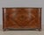 Brown French Napoleon III Marquetry Inlaid Serpentine Form Tea Caddy Circa 1880 For Sale - Image 8 of 13