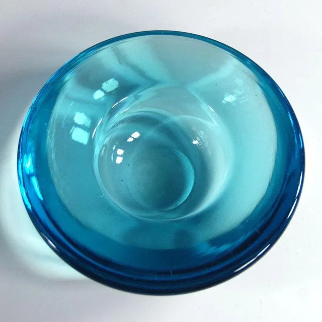 Mid-Century Modern Mid-Century Glass Bowl by Per Lutken for Holmegaard, 1960s For Sale - Image 3 of 7