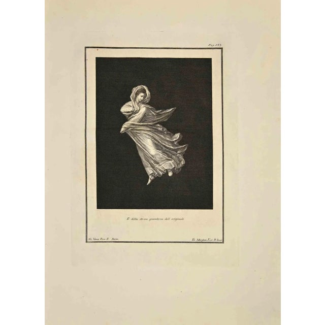 Dancing Maenad from "Antiquities of Herculaneum" is an etching on paper realized by Filippo Morghen in the 18th Century....