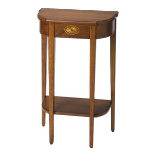 Wendell Console Table, Medium Brown For Sale