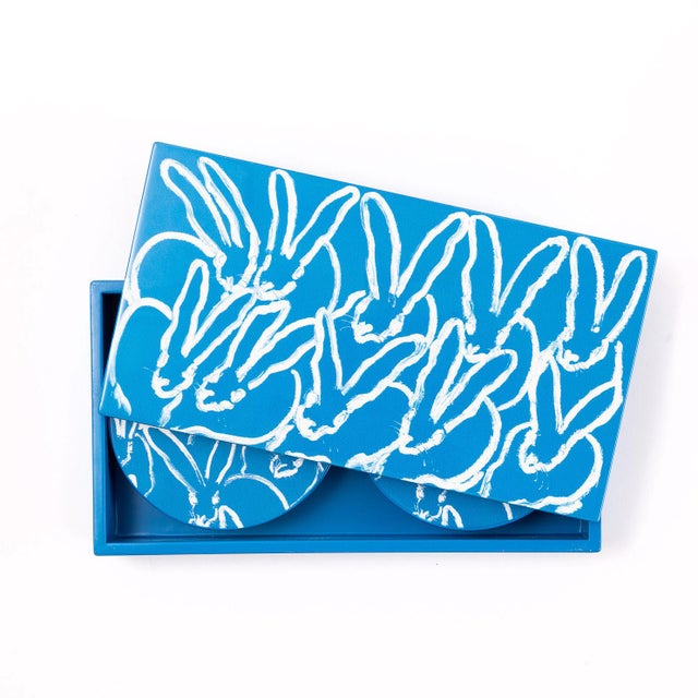 Our best selling coasters are now available in a beautiful; blue and white lacquered coaster box set. The lacquer box...