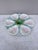 French Majolica oyster plate Orchies, circa 1900.