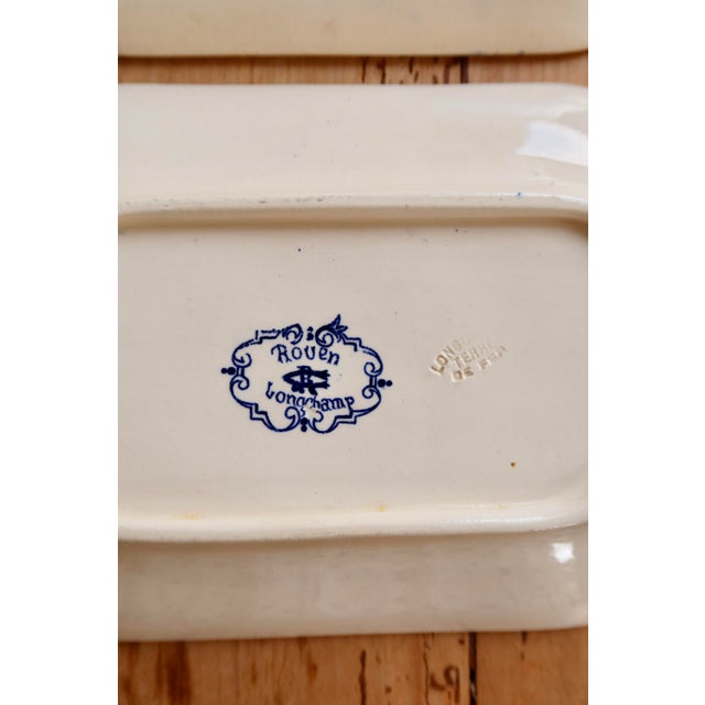 19th Century Iron Ore Raviers with Rouen Pattern from Longchamp, Set of 2 For Sale - Image 6 of 9