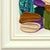 2020s Juicy Marks - Colorful Impasto Textural Thick Paint Framed Abstract Painting by Shiri Phillips For Sale - Image 5 of 9