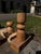 Beech Candlestick by Romain Des Bois For Sale - Image 6 of 17