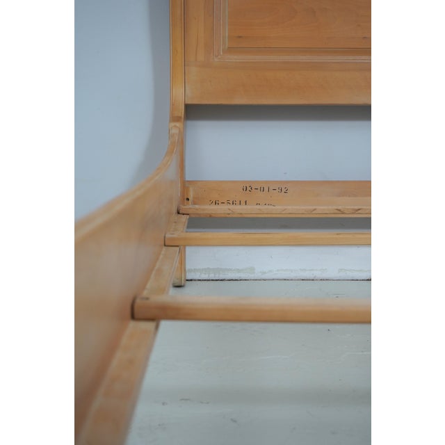 Ethan Allen King Size Country French Sleigh Bed For Sale - Image 15 of 18