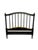 Chinoiserie Pair of 1970s Ebony Lacquered Faux Bamboo Headboards With Gilded Gold Trim For Sale - Image 3 of 17