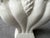 Ceramic Vintage White Five Finger Vase For Sale - Image 7 of 16