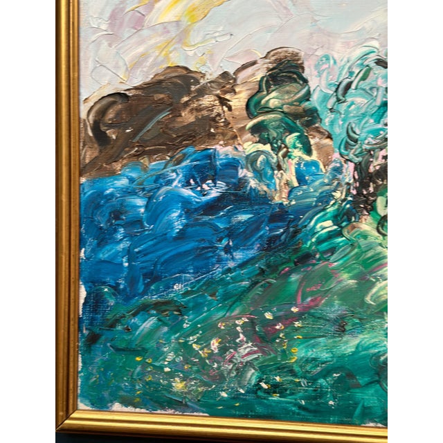 Norvy, Forest, 1994, Oil on Canvas, Framed For Sale - Image 8 of 18