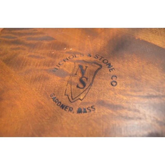 Mid 20th Century Mid 20th Century Set of 8 Nichols & Stone Windsor Dining Chairs – Vintage American Traditional For Sale - Image 5 of 10