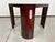 Mahogany art deco coffee table by Otto Prutscher. The dining table and chairs from a period photograph were custom-made...