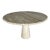 Angelo Mangiarotti Attributed Travertine Dining Table For Sale