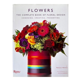"Flowers" Design Book-Rizzoli, New York-2004 For Sale