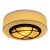 Orbit Drum Flush Mount Ceiling Light For Sale