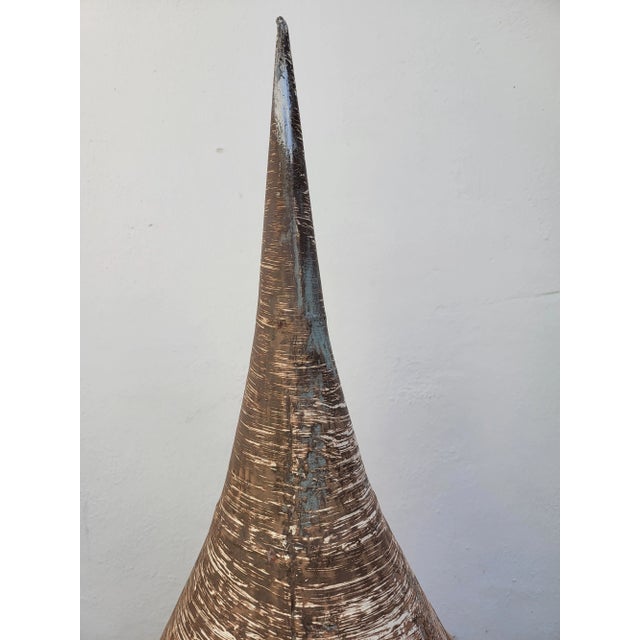 American Metal Large-Scale Decorataive Finial For Sale - Image 3 of 7