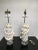 Rare Pair of Roy Hamilton “Bondage Series” Postmodern Ceramic Table Lamps, Los Angeles, Early 1980s For Sale - Image 4 of 13
