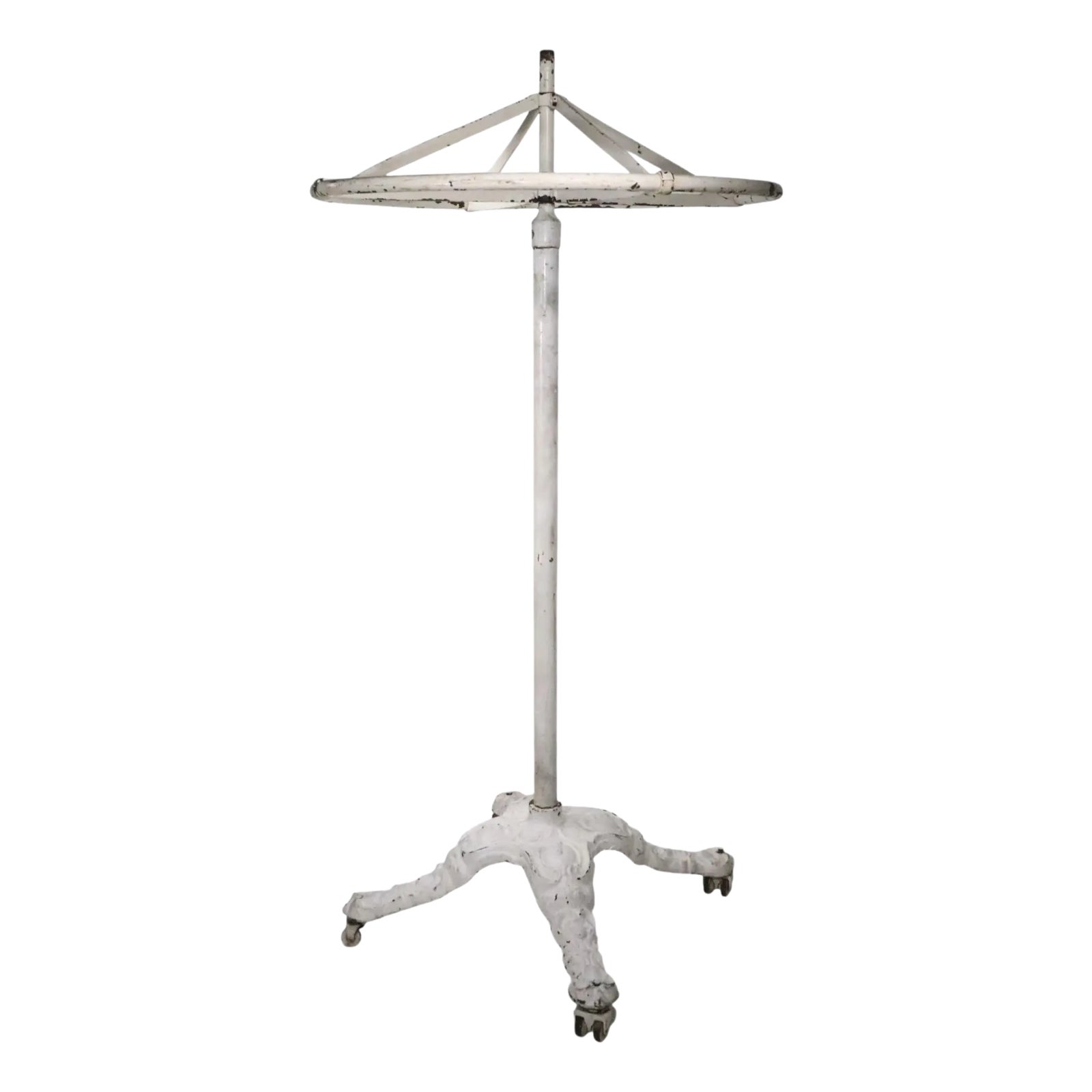 Late 19th Century Industrial Victorian Cast Iron and Steel Revolving ...