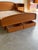 Mid 20th Century Mid Century Modern Teak Queen Bed Frame With Matching Nightstands & Built-in Storage Drawers For Sale - Image 5 of 10