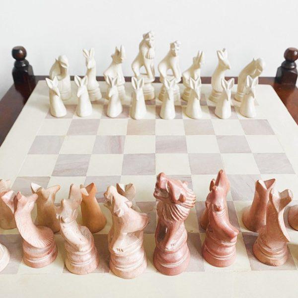 Brown Vintage English Country Style Game Table For Sale - Image 8 of 17