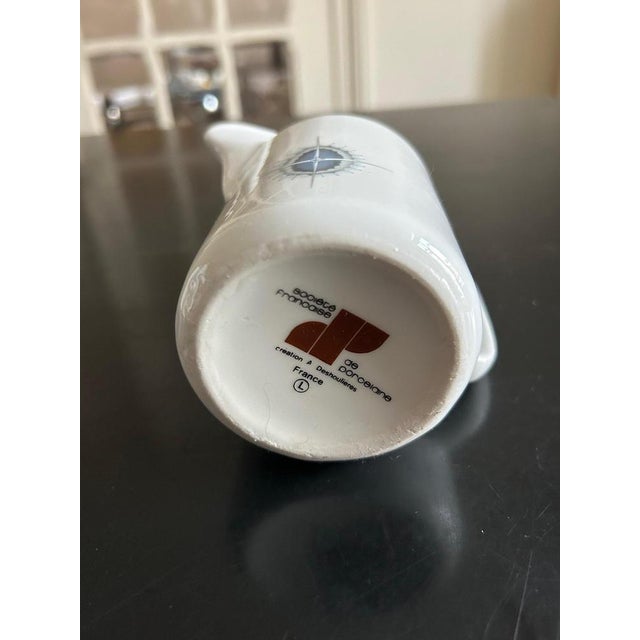 Tea Service from Philippe Deshouliéres, 1970s, Set of 3 For Sale - Image 4 of 11