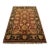 Agra Rug 5’1” X 7′ Red Wool Traditional Hand-Knotted Oriental Carpet For Sale