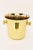 Brass Champagne Bucket vienna around 1950s Brass polished and stove enameled