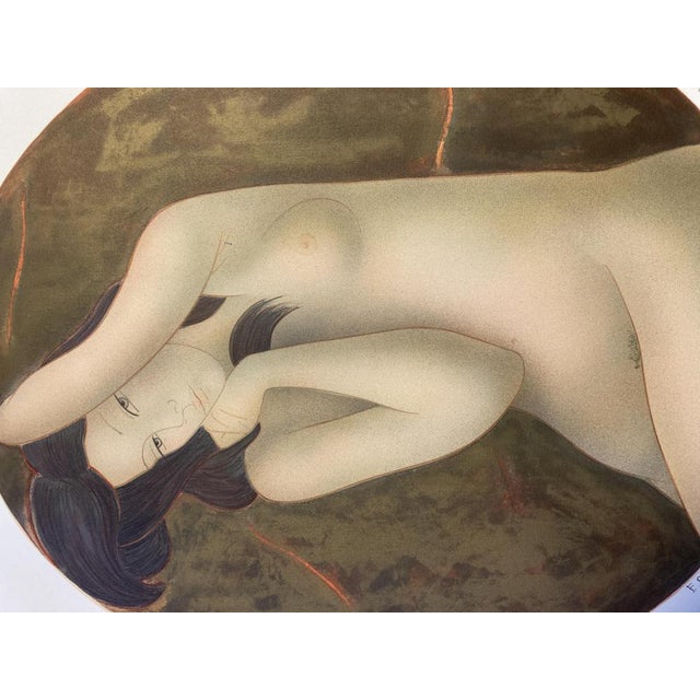 Alain bonnefoit (1937) timidity original color lithograph on arches watermarked paper copy marked "ea xviii/xxx" dated...