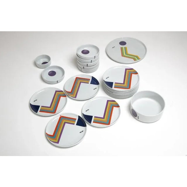 Dish Set, 1970s, Set of 21 For Sale - Image 3 of 5