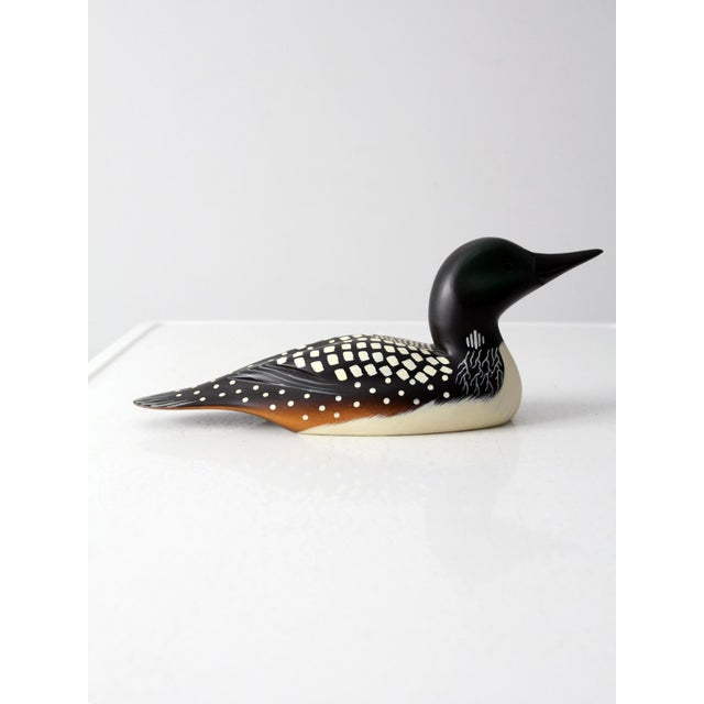 Vintage Wood Loon Decoy Chairish