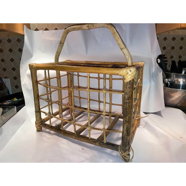 Late 19th Century Aesthetic Style English Bamboo Music or Magazine Rack For Sale - Image 12 of 12