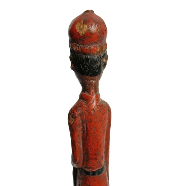Antique Old Colonial Wood Figure Mali For Sale In Los Angeles - Image 6 of 9