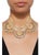 Metal Mughal Magnificent Traditional Kundan Polki Rose Cut Diamond 18 K Bridal Set For Sale - Image 7 of 8
