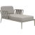 Ribbons cream divan by mowee dimensions: d91 x w155 x h81 cm (seat height 42cm) material: aluminum and upholstery. Weight:...