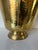 Brass Vintage Hammered Brass Coal Scuttle Fireplace Bucket For Sale - Image 8 of 13