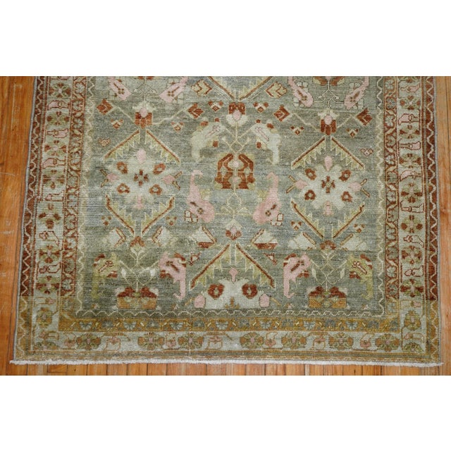 Early 20th Century Persian Malayer Rug - 4'2" x 6'4" For Sale - Image 4 of 8