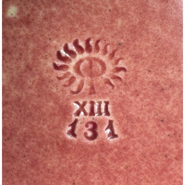 Ceramic Early Arts & Crafts Rookwood Geometric Vase For Sale - Image 7 of 7
