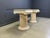 Vintage Tesselated Stone Pedestal Dining Table by Maithland Smith, 1970s For Sale - Image 3 of 13