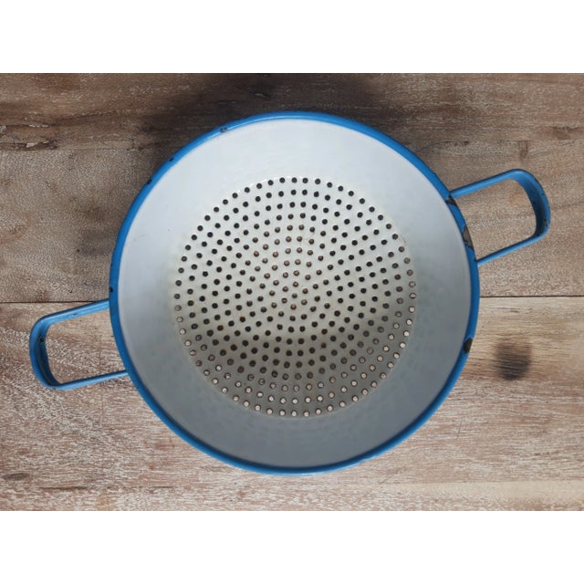 1950s Rustic Enameled Kitchen Utensils, 1950s, Set of 2 For Sale - Image 5 of 7