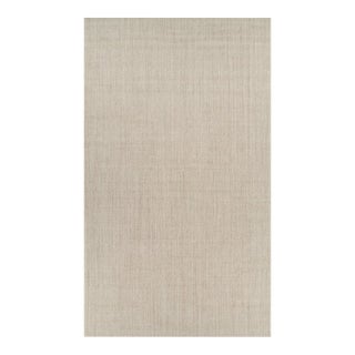 Rug & Kilim’s Oversized Modern Textural Solid Rug in Beige Tones and Striae - 14x24 For Sale