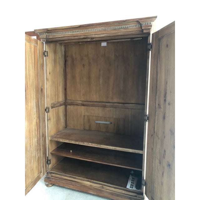 Traditional Restoration Hardware St James Armoire Chairish