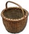 This Really is a Great Looking Authentic Antique American Primitive Utility Basket. Circa Late 19th Century. These Types -...